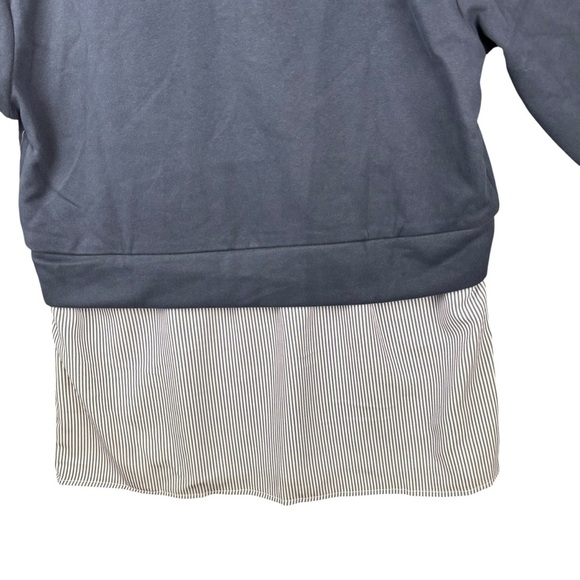 NWT Anthropologie En Elly “New York” Layered OVERSIZED Sweatshirt Dress – Sz S - Picture 14 of 16